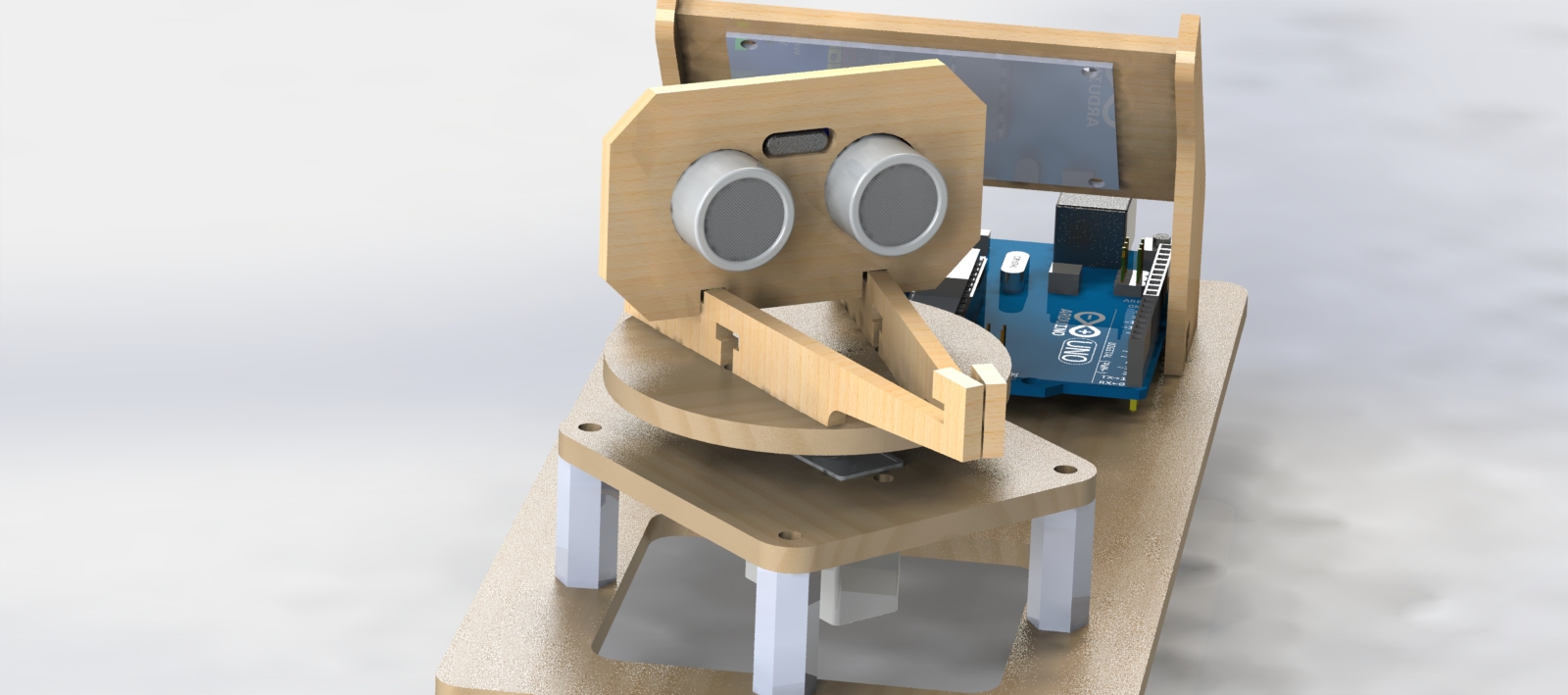 Arduino迷你雷达探测